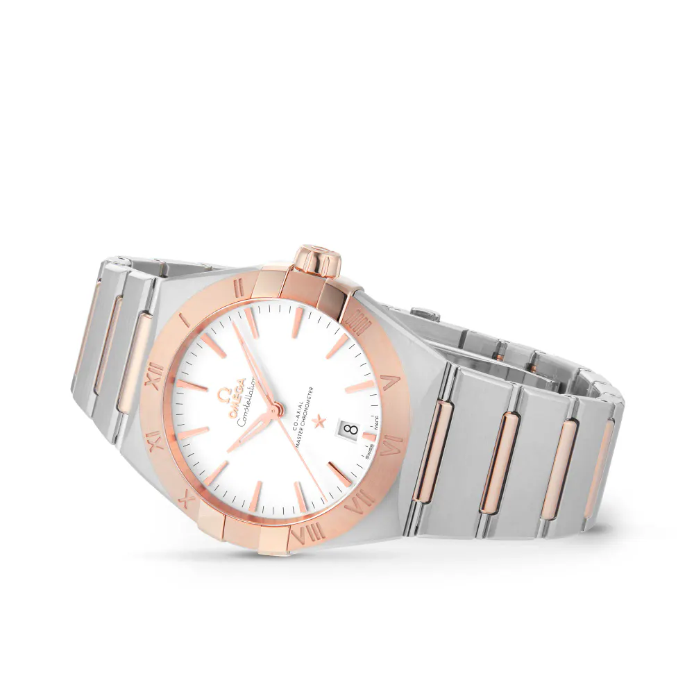 Omega Constellation Co-Axial Master Chronometer 39mm Mens Watch White in Silver, additional product view 3
