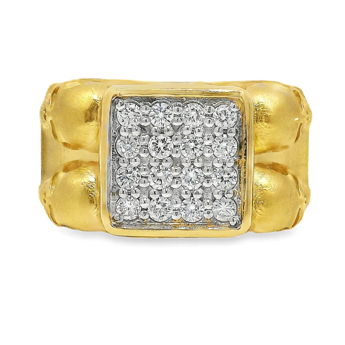 RINA - For Him CUSTOM Double Skull Diamond Ring 70926 in Rose Gold / 7 – Ring