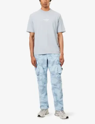 STONE ISLAND Archivio-Print Short-Sleeve Cotton-Jersey T-Shirt detail 2
