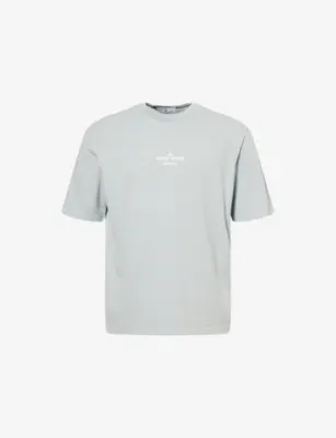 STONE ISLAND Archivio-Print Short-Sleeve Cotton-Jersey T-Shirt