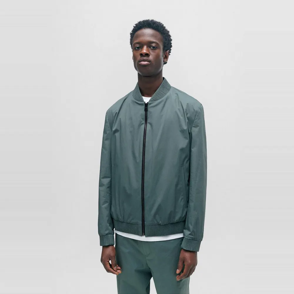 Hugo Men's Formal Jacket in Dark Green, additional product view 2