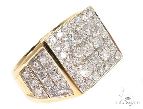 RINA - For Him FACTORY Prong Diamond Ring 36662 in Rose Gold / 8 – Ring