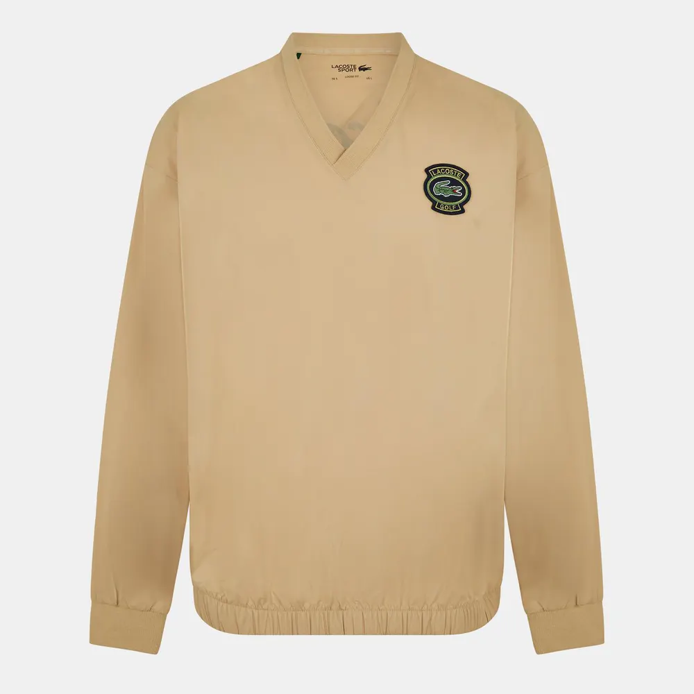 Lacoste Men's Golf Moisture Wicking Pullover Jumper