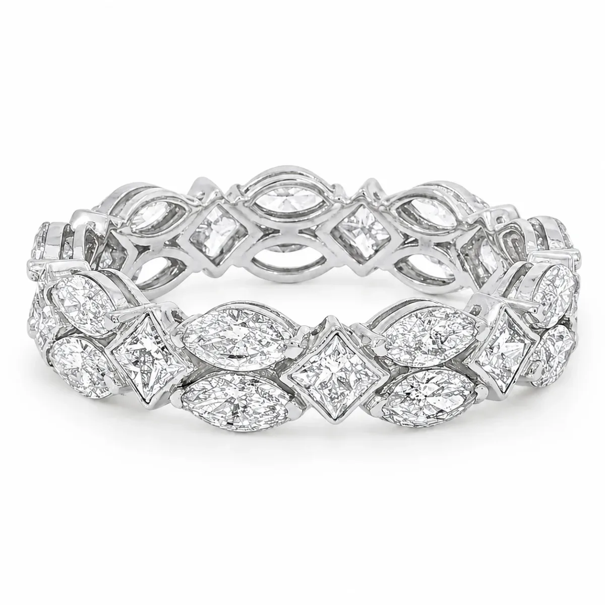 DANNY - For Him CVD Golden Prism Diamond Ring 71208 in White Gold / 10 – Ring