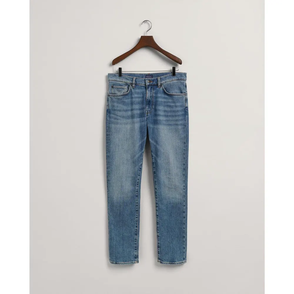 Gant Hayes Slim Fit Jeans in Blue – Clothing