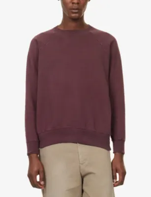 A.PRESSE Crew-Neck Cotton Sweatshirt detail 3