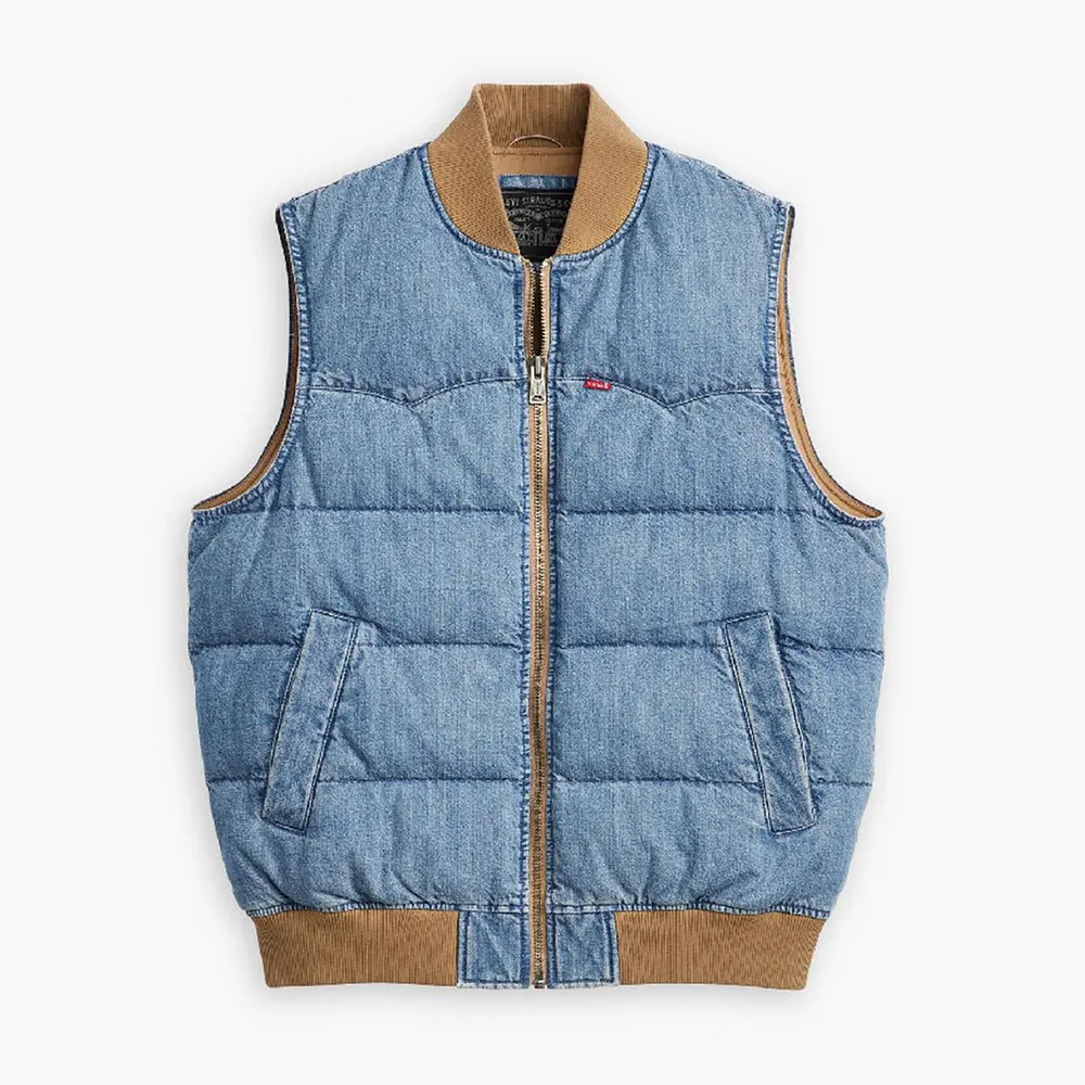Levis Men's Western Puff Gilet