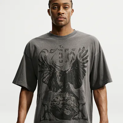 Nike Men's Basketball Oversized T-Shirt - Black
