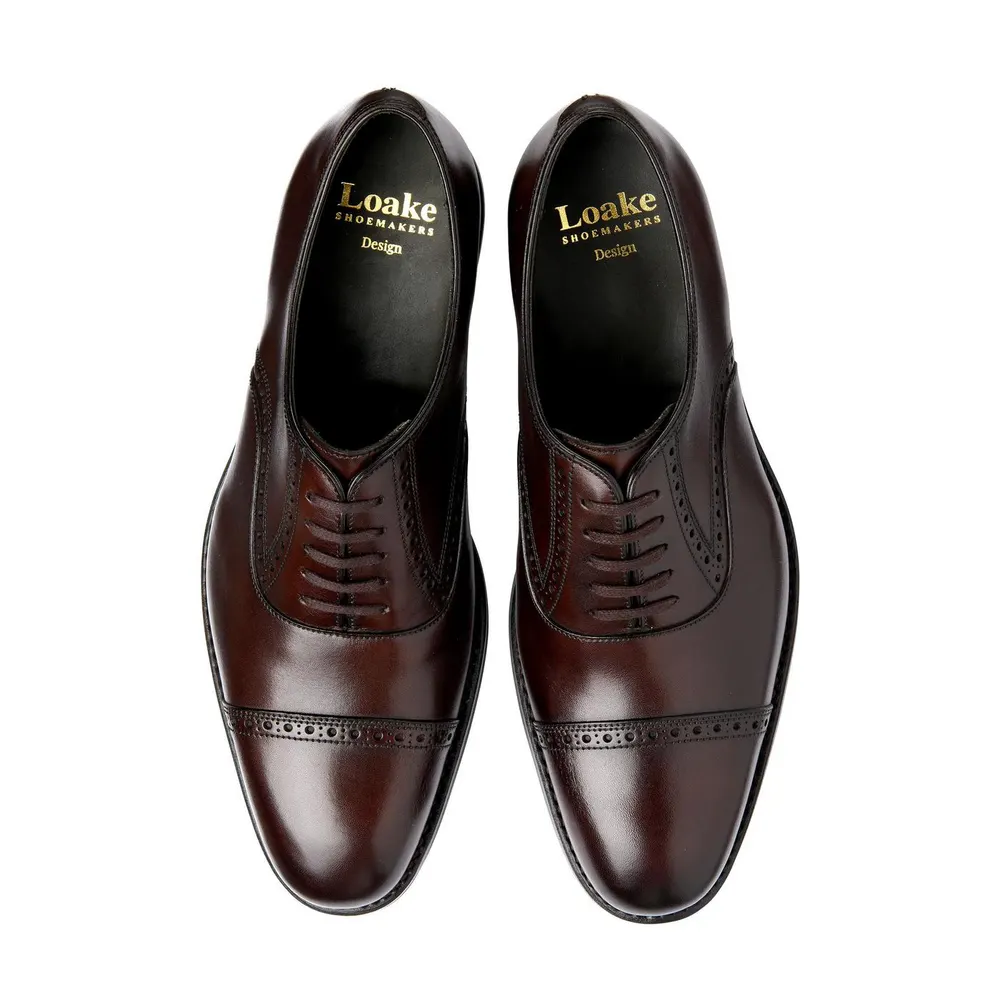 Loake Men's Kellar Leather Brogues detail 3