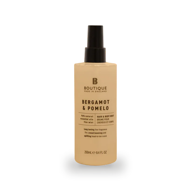 Boutique Hair & Body Mist Bergamot & Pomelo 250ml – Beauty