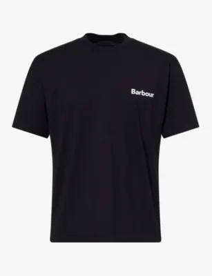 BARBOUR Bowery Logo-Print Cotton T-Shirt