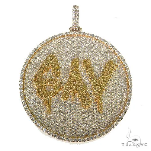 RINA - For Him CUSTOM Custom Made Diamond Pendant 67725 in Rose Gold – Pendant