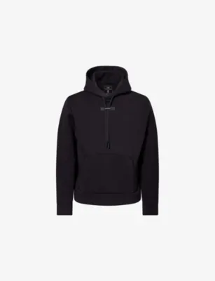 ON Focus Tech Regular-Fit Stretch-Cotton Blend Hoodie