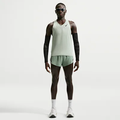 Nike AeroSwift Men's Dri-FIT ADV 5cm (approx.) Brief-Lined Running Shorts - Steam/Black