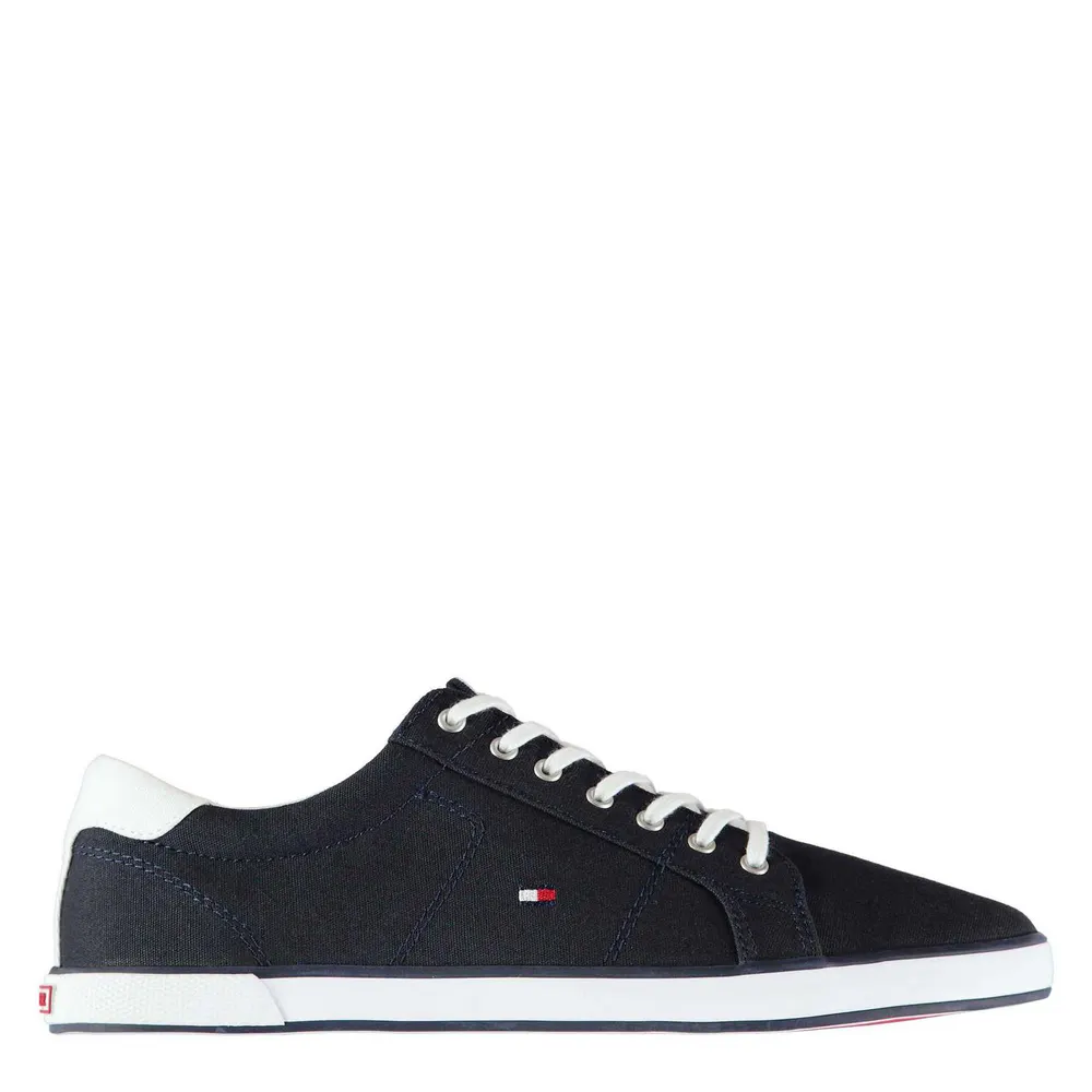 Tommy Hilfiger Harlow 1D Canvas Trainers in Midnight – Footwear