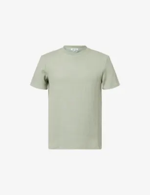 BELIER Edwin Textured Woven T-Shirt