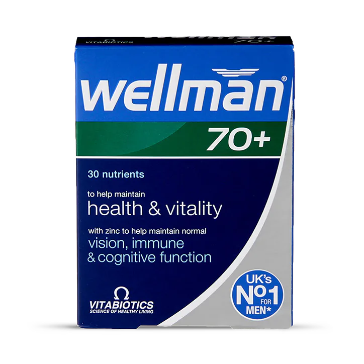 Vitabiotics Wellman 70+ 30 Tablets