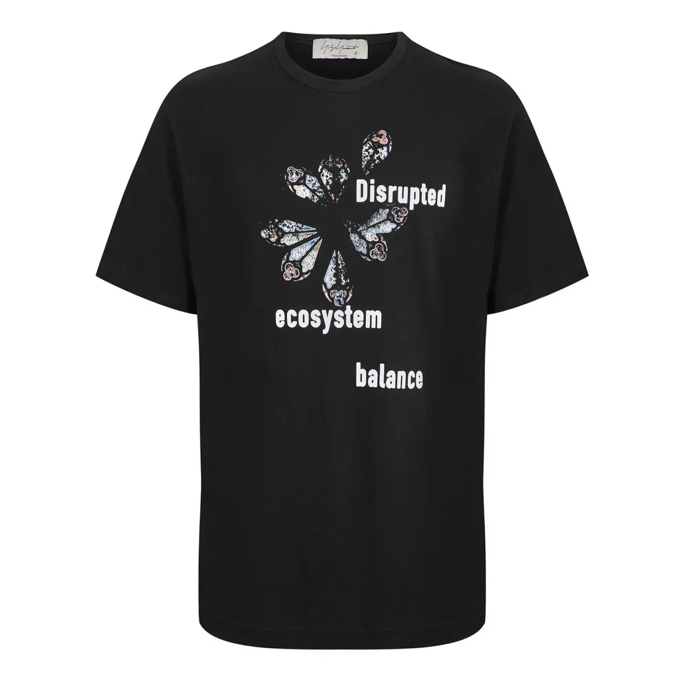Yohji Yamamoto Men's T-Shirt in Black – Clothing
