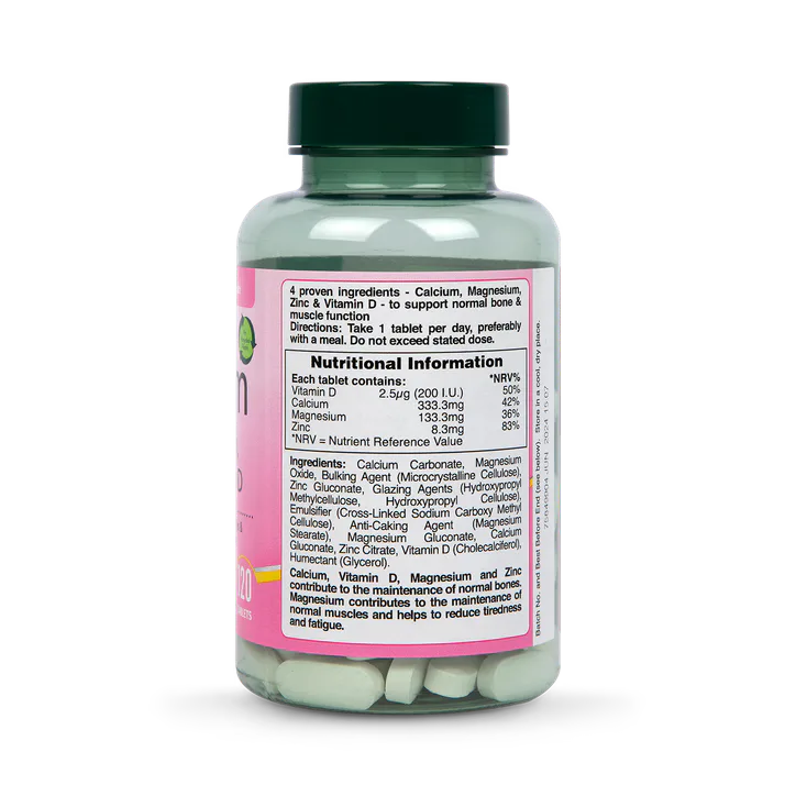 For Him Calcium Magnesium Vitamin D & Zinc 120 Tablets detail 3