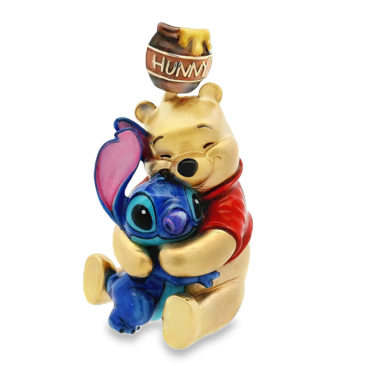 RINA - For Him CUSTOM Custom Winnie the Pooh And Stitch Pendant With Enamel 70995 – Pendant