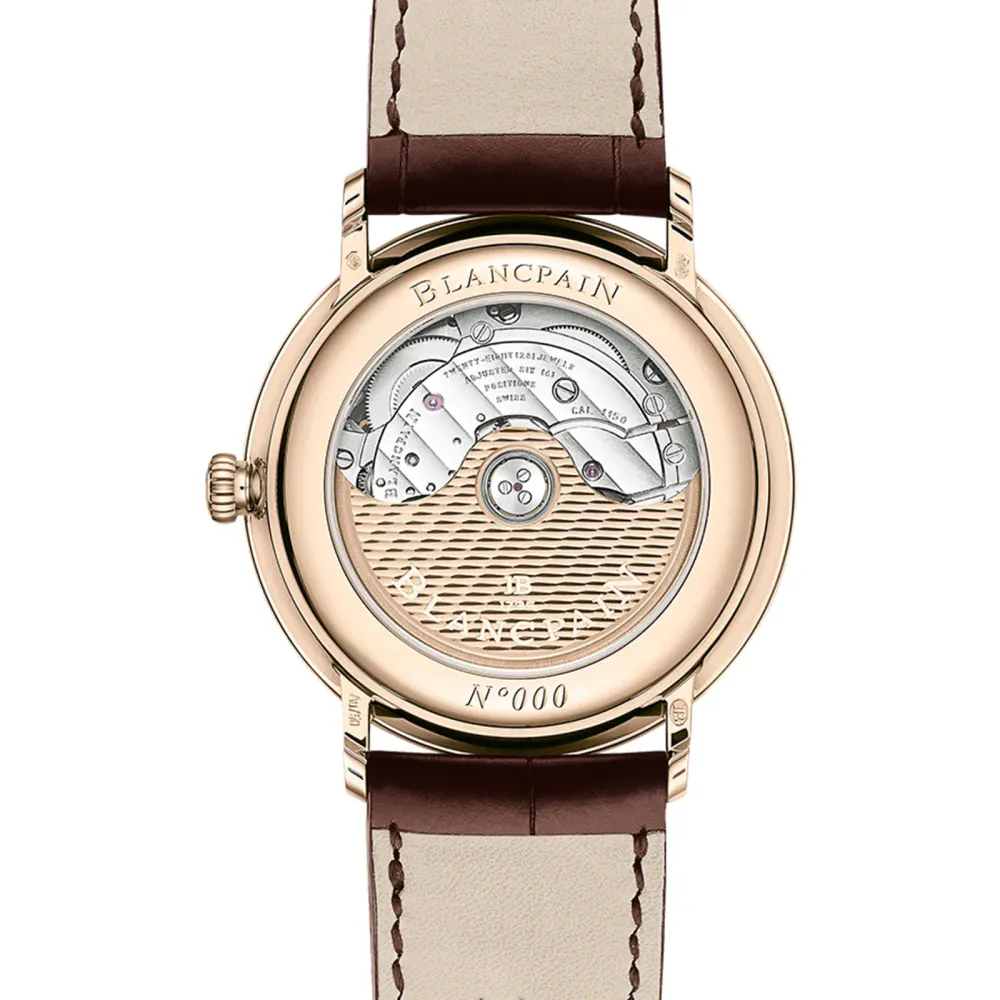 Blancpain Villeret Ultraplate 38mm Mens Watch White detail 2