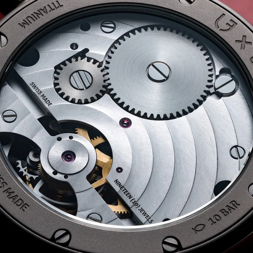 Louis Erard Le Régulateur Tourbillon Louis Erard X Alain Silberstein Limited Edition 40mm Mens Watch Blue in Blue, additional product view 3