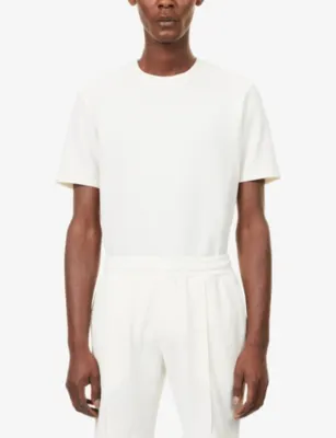 ARNE Pleated Straight-Leg Woven Shorts detail 3