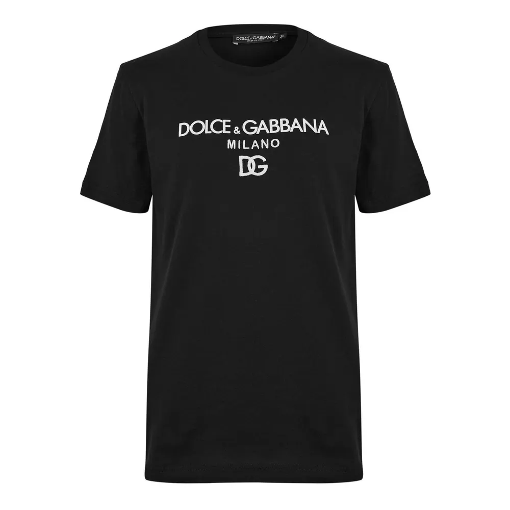 Dolce and Gabbana Men's Logo Milano T-Shirt