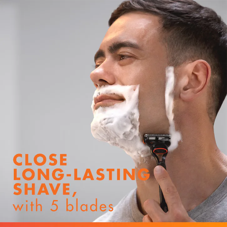 Gillette Fusion5 Razor Refills For Men, 4 Razor Blade Refills detail 3
