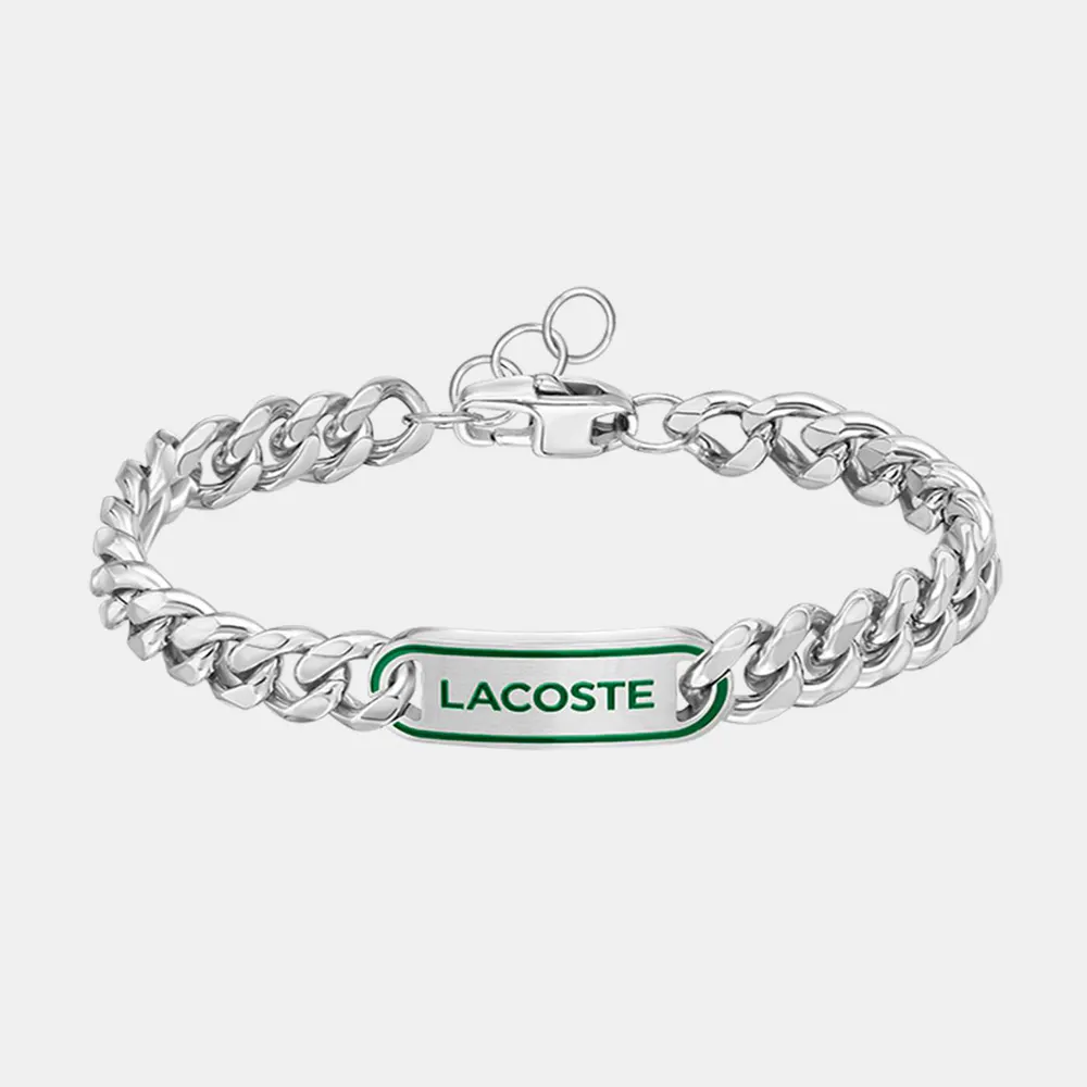 Lacoste Lacoste Jewellery Mens District Stainless Steel Bracelet
