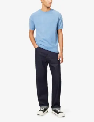NOBL Archer Short-Sleeve Knitted Top detail 2