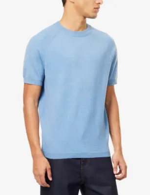 NOBL Archer Short-Sleeve Knitted Top detail 3