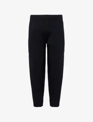 DUNHILL Two-Slip-PocketsTapered-Leg Relaxed-Fit Cotton and Cashmere-Blend Jogging Bottoms