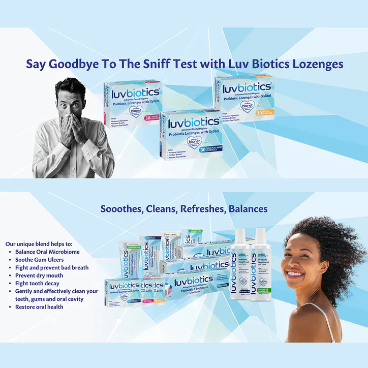 Luvbiotics Probiotic Dental Lemon Lozenges - 3 pack detail 2