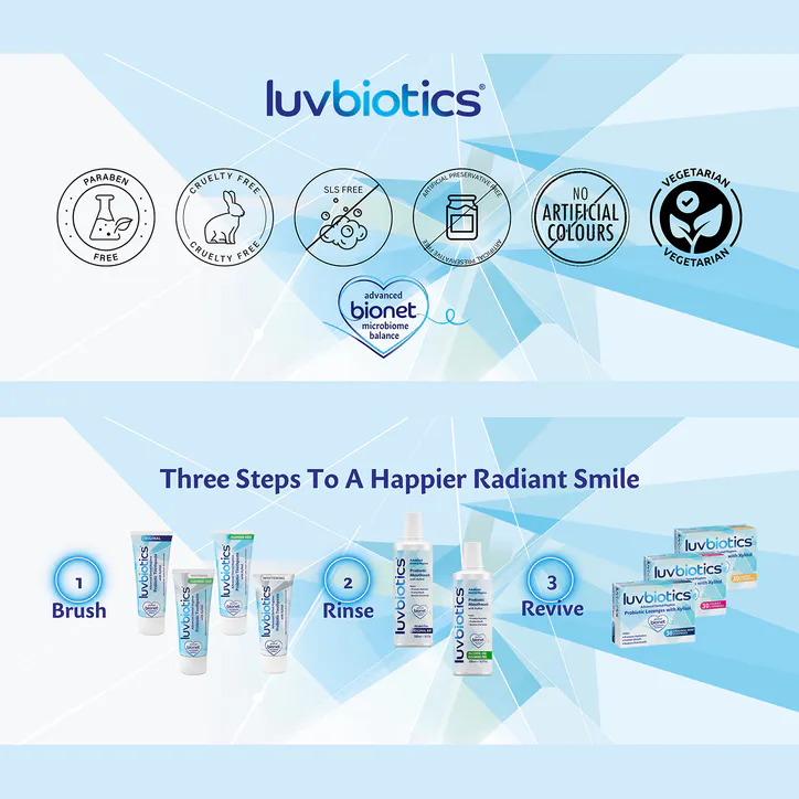 Luvbiotics Probiotic Dental Lemon Lozenges - 3 pack detail 3