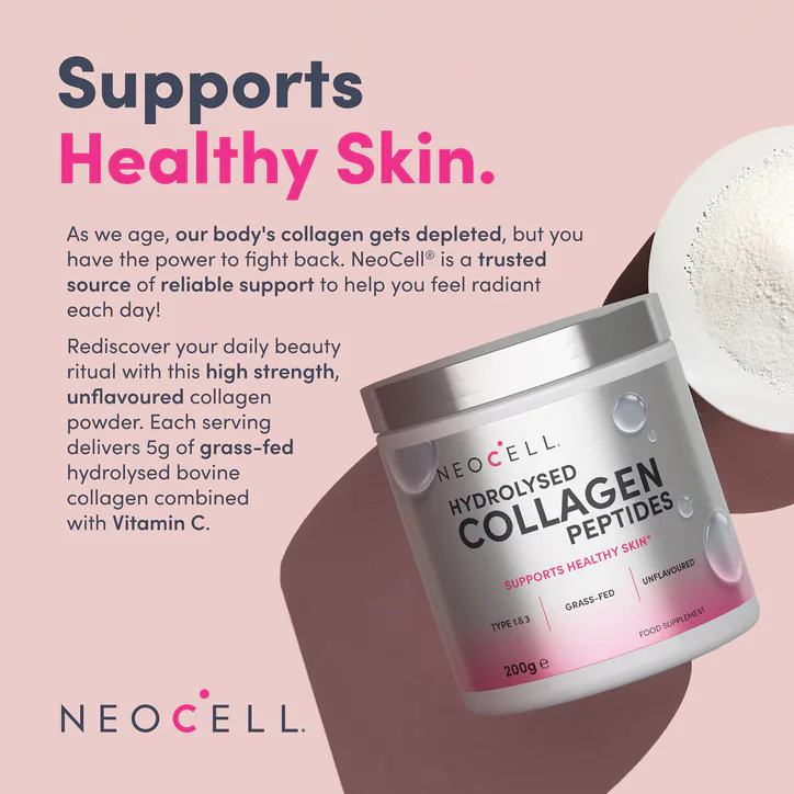Neocell Hydrolysed Collagen Peptides 200g Powder, additional product view 2