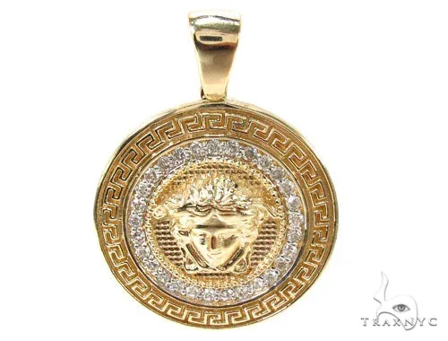 RINA - SUNNY 2 Heavy Medusa Diamond Pendant 36428 in Rose Gold – Pendant