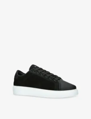 ARNE Mid Court Suede Trainers - EUR 46 / 12 UK MEN in BLK/WHITE, additional product view 3