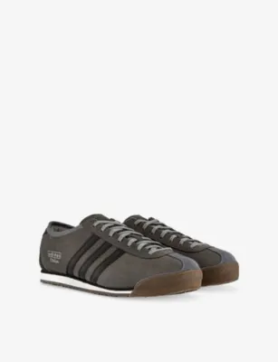 ADIDAS Italia 70s Suede Trainers - 9.5 in GREY CORE BLACK GUM, additional product view 3