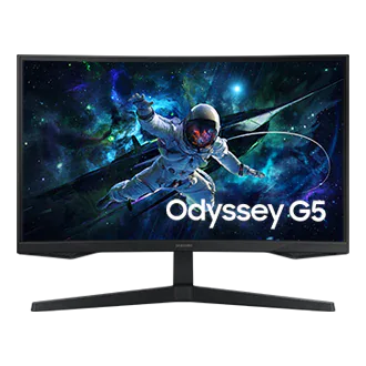 Samsung 27" Odyssey G55C, QHD, 165Hz Curved Gaming Monitor