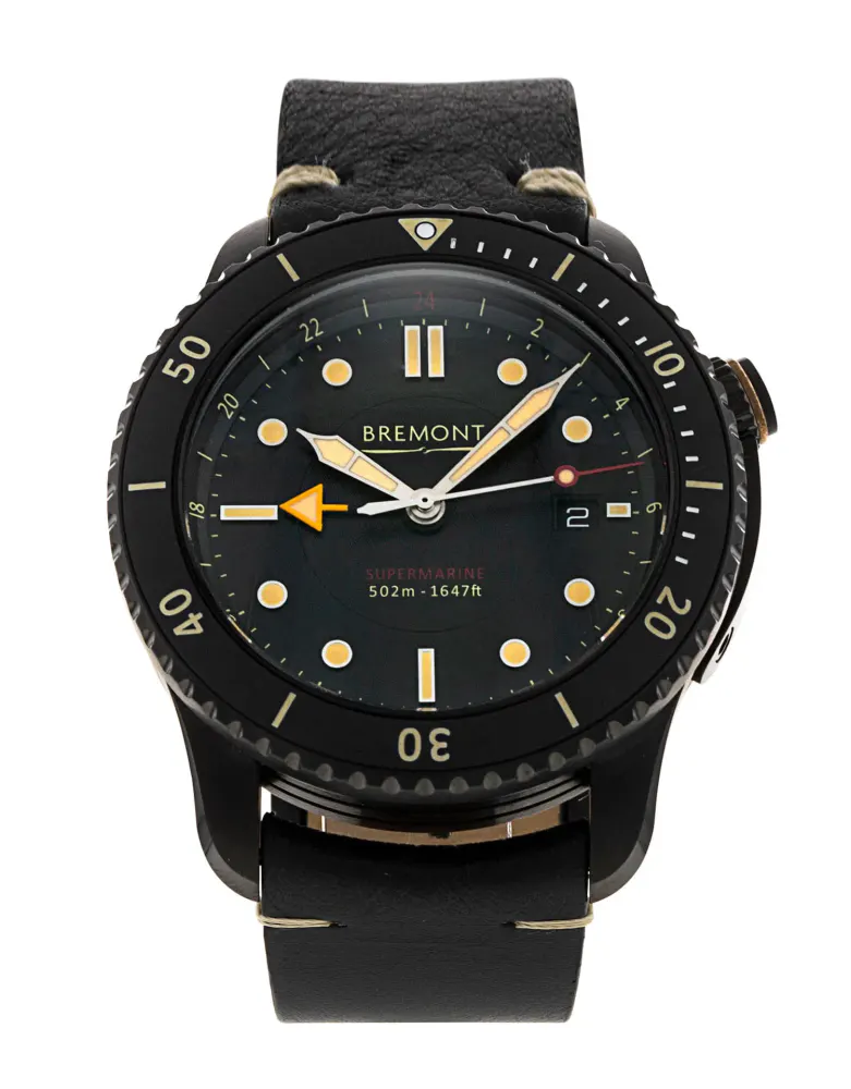 Bremont Supermarine S502 JET — 2022 — Very good in Black – Pre-owned watches