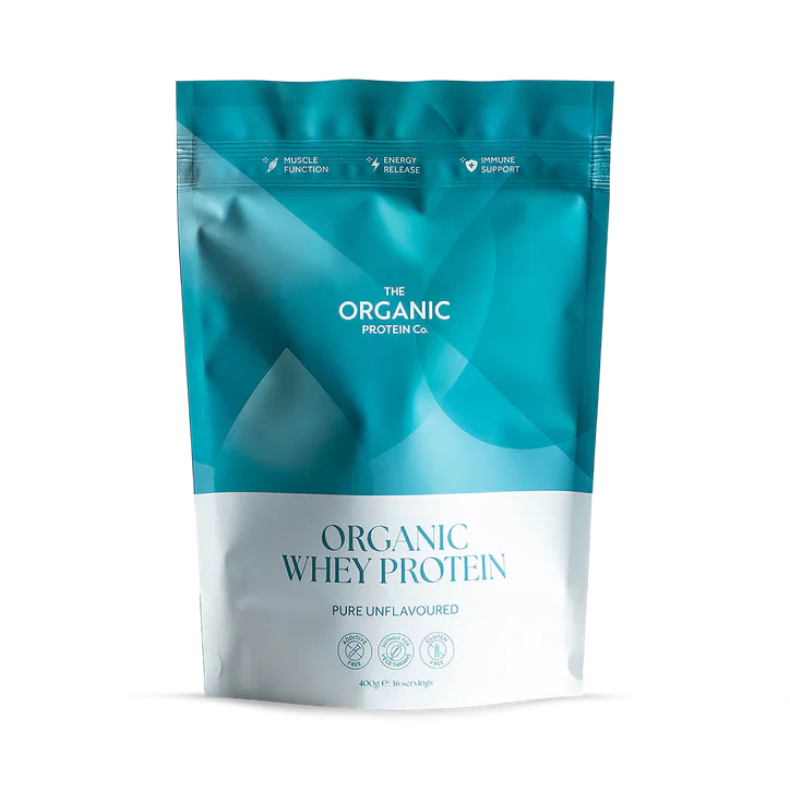 The Organic Protein Co. Organic Whey Protein Pure Unflavoured 400 g