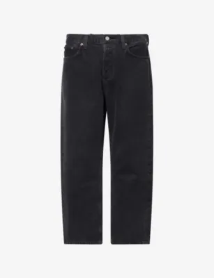 AGOLDE 90s Cropped Straight-Leg Denim Jeans