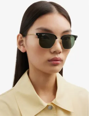 RAY-BAN RB4416 New Clubmaster propionate sunglasses detail 2