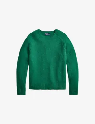 POLO RALPH LAUREN Elbow-Patch Wool And Cashmere Jumper