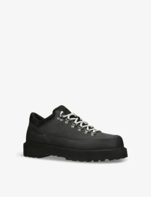 DIEMME Cornaro Gomma low-top leather boots - EUR 43 / 9 UK MEN in BLACK, additional product view 3
