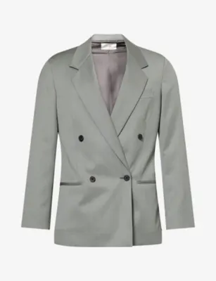 THE ROW Yani Double-Breasted Wool Blazer