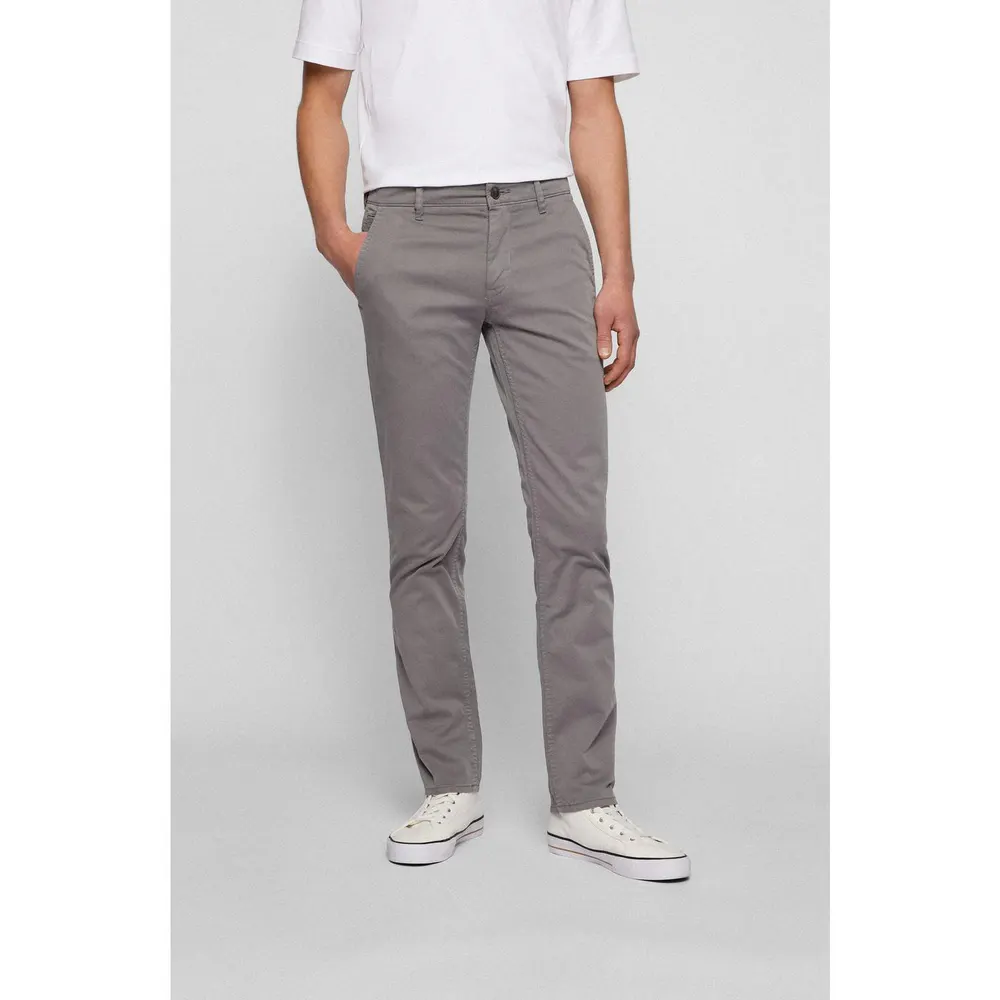 Boss Men's HBO Chino Slim Trousers, Slim-fit detail 2