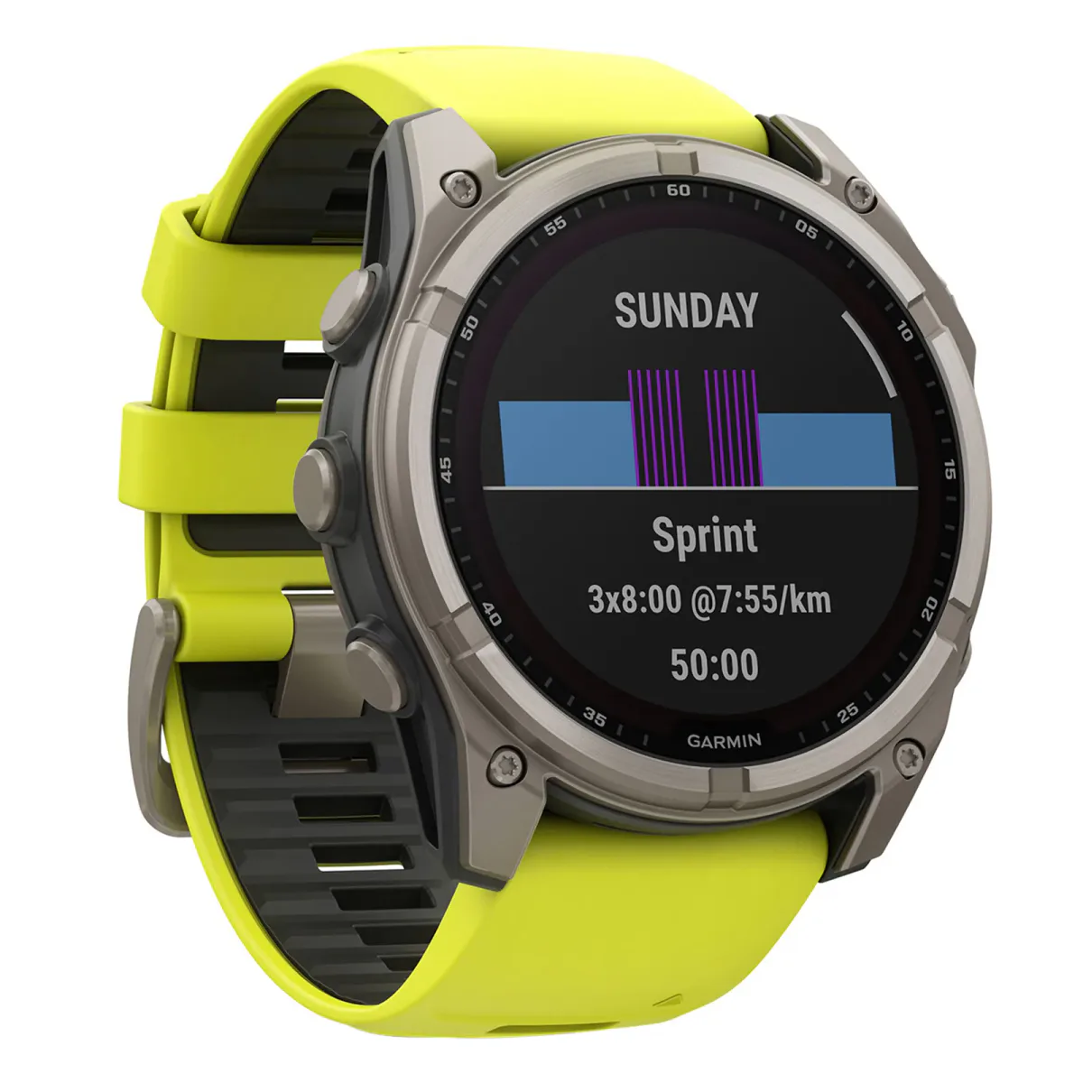 Garmin fēnix® 8 51 mm Solar Sapphire Unisex Watch in Digital Screen, additional product view 2