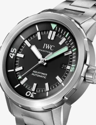 IWC Aquatimer Stainless-Steel Automatic Watch 42mm in STEEL, additional product view 2